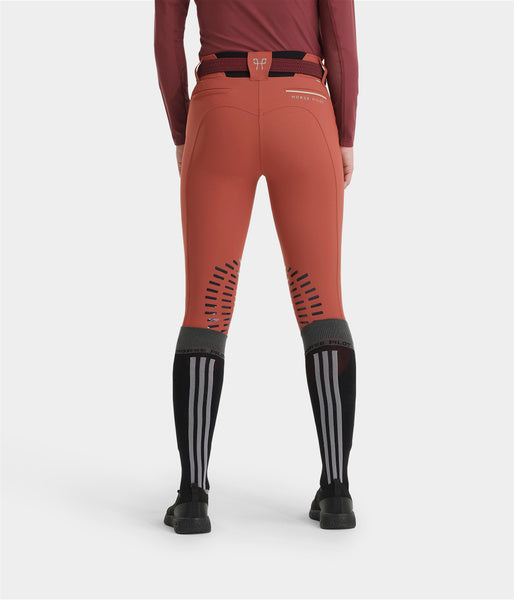 X-Design • Pantalon d’équitation grip femme Terracotta