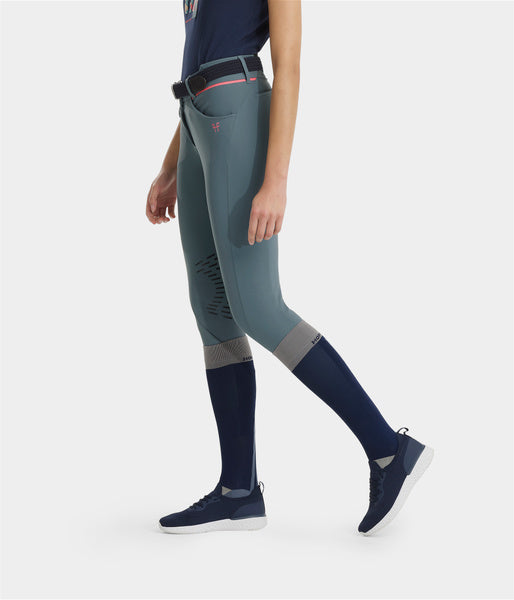 X-Design • Pantalon d’équitation grip femme Cloudy Blue