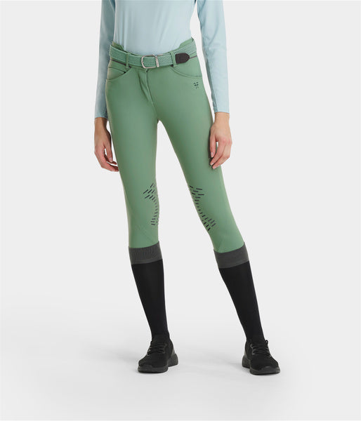 X-Design • Pantalon d’équitation grip femme Smooth Green