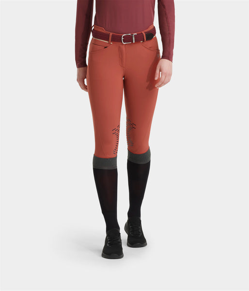 X-Design • Pantalon d’équitation grip femme Terracotta