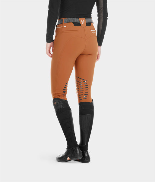 X-Design • Pantalon d’équitation grip femme Gold Brown