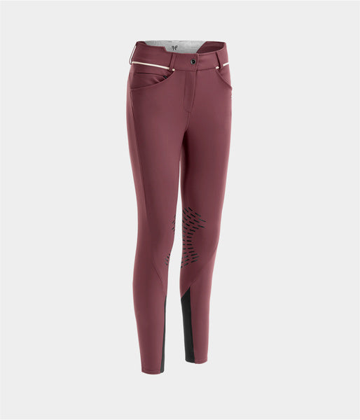 X-Design • Pantalon d’équitation grip femme Burgundy
