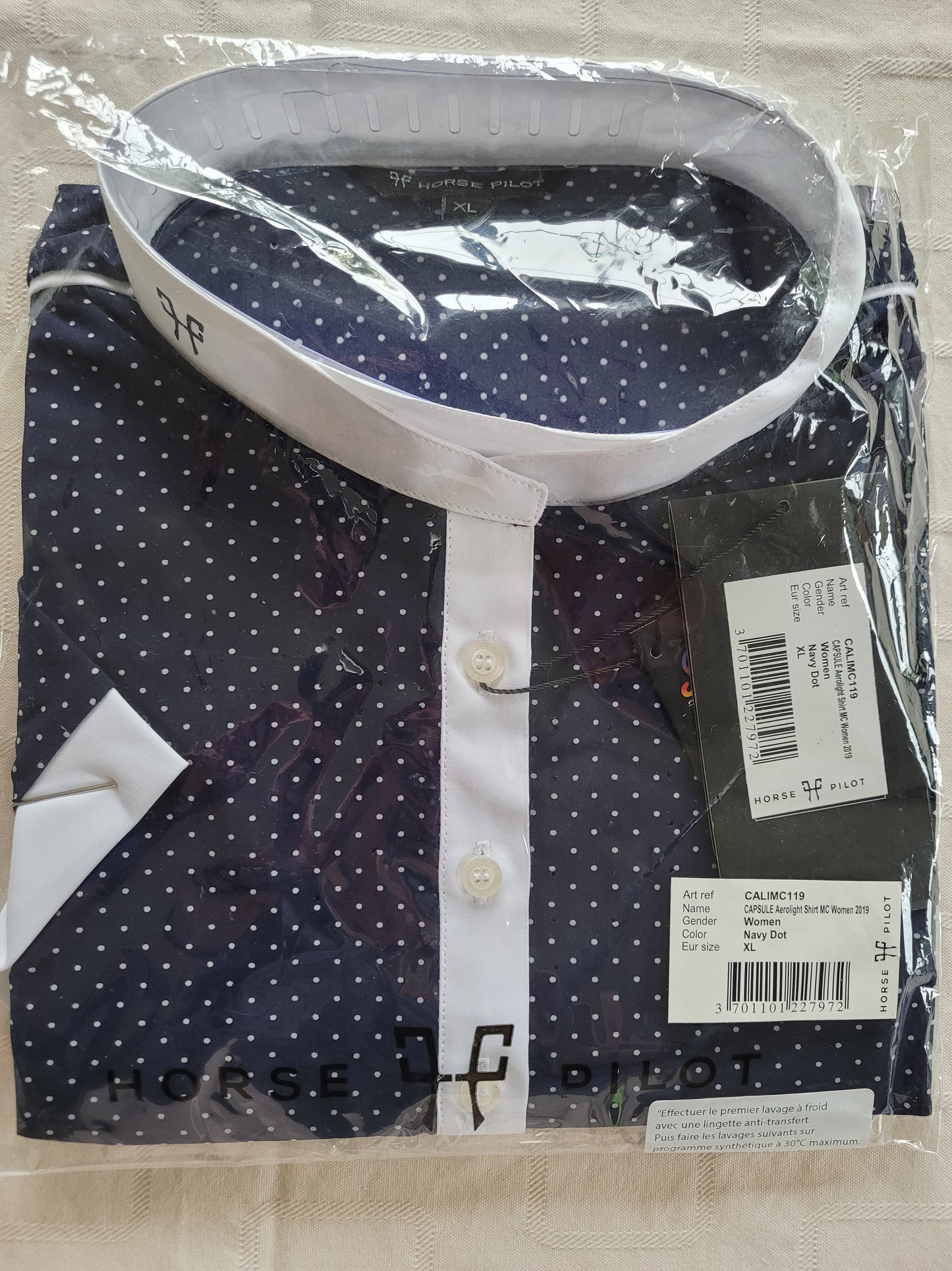 AEROLIGHT • chemise manches courtes concours femme