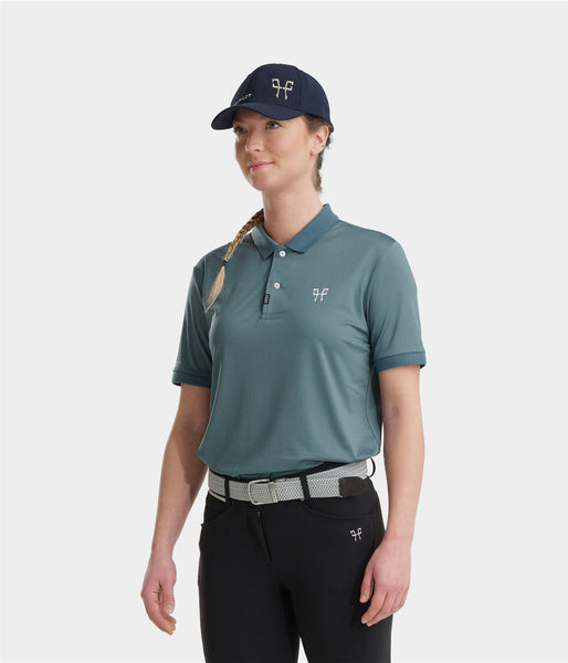 ATLAS POLO UNISEX Cloudy blue • Polo d'équitation
