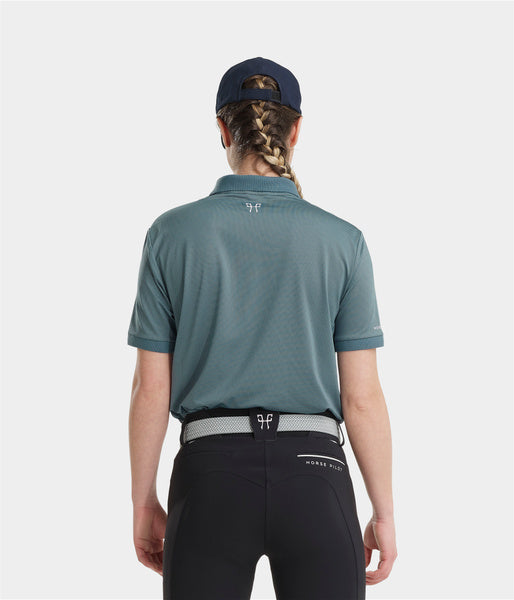 ATLAS POLO UNISEX Cloudy blue • Polo d'équitation
