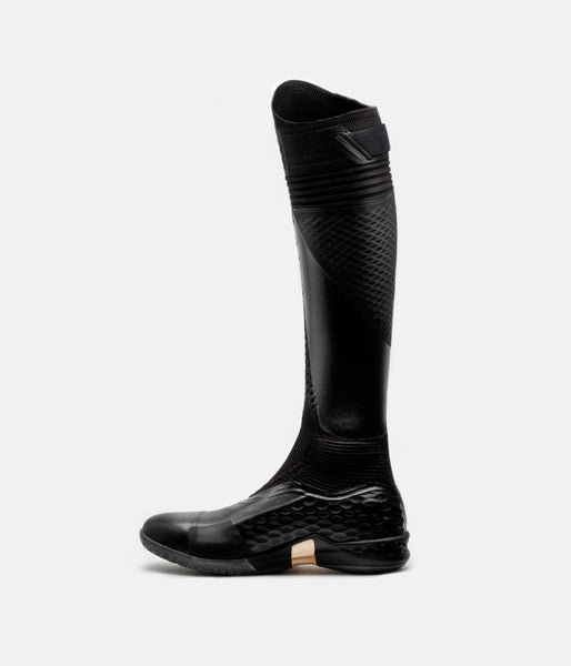 Teknit Boot Black • Bottes d'équitation pour femmes