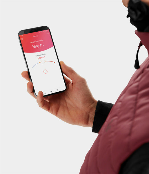 E-Kelvin • Heated sleeveless down jacket