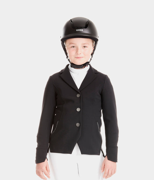 La veste d'équitation fille pour concours hippique