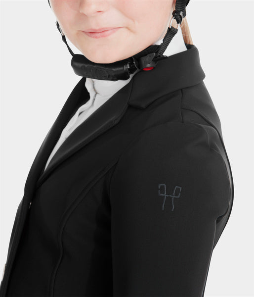 La veste d'équitation fille pour concours hippique