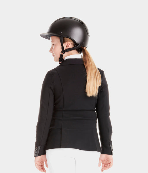 La veste d'équitation fille pour concours hippique