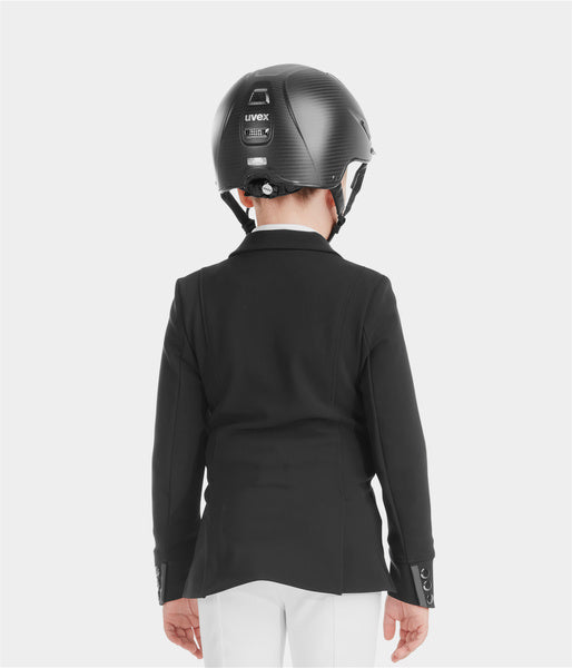 Veste de concours hippique garçon noire