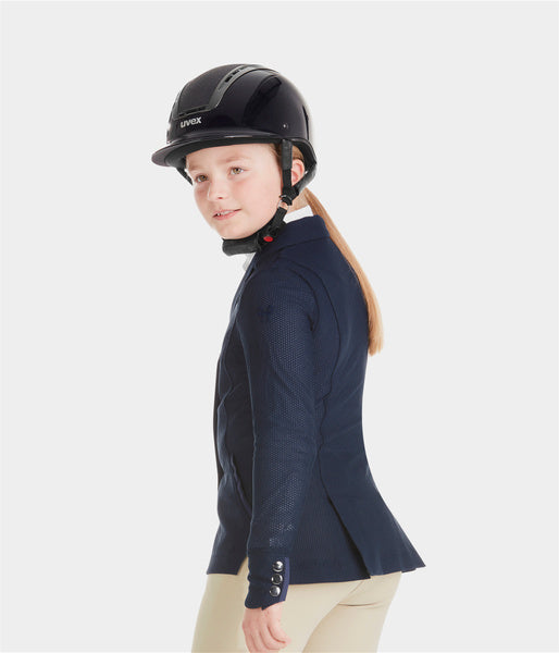 Veste de concours fille été pour compétitions navy