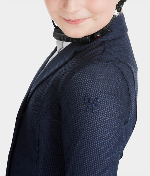 Veste de concours fille été pour compétitions navy