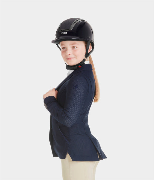 Veste de concours fille été pour compétitions navy