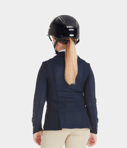 Veste de concours fille été pour compétitions navy