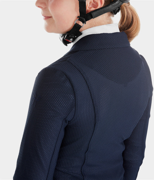Veste de concours fille été pour compétitions navy