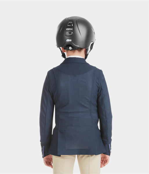Veste de concours d'été garçon compétition navy