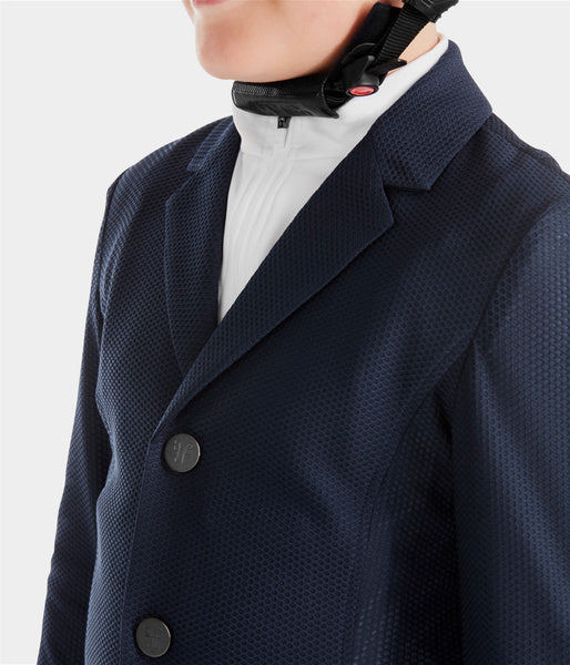 Veste de concours d'été garçon compétition navy