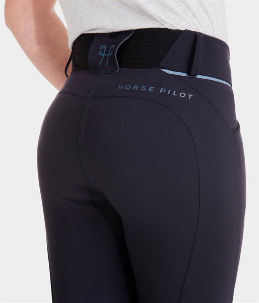 X-design fille: pantalon équitation jeune cavalière dark night