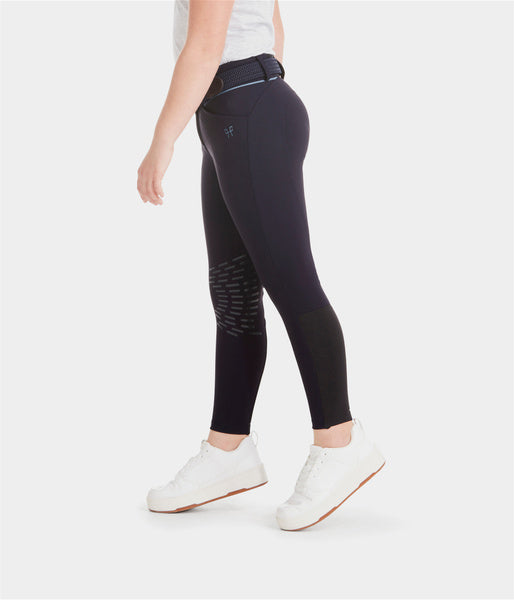 X-design fille: pantalon équitation jeune cavalière dark night