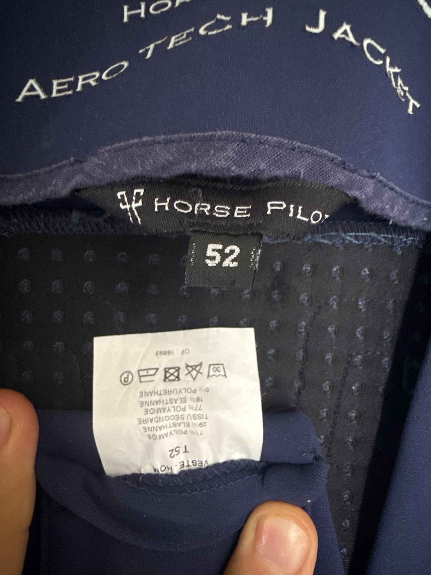 AEROTECH • Veste concours équitation homme