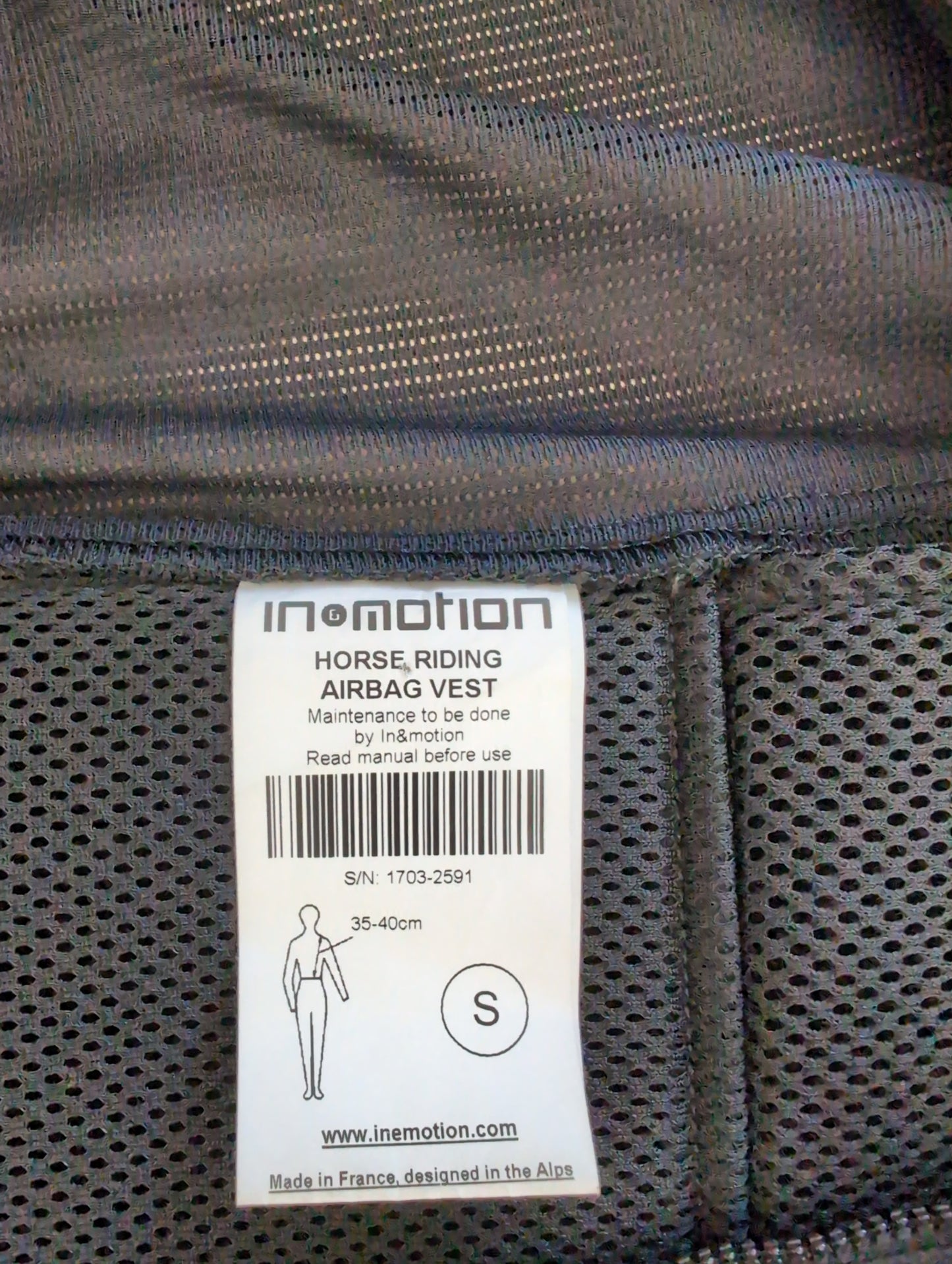 GILET AIRBAG ÉQUITATION TWIST'AIR