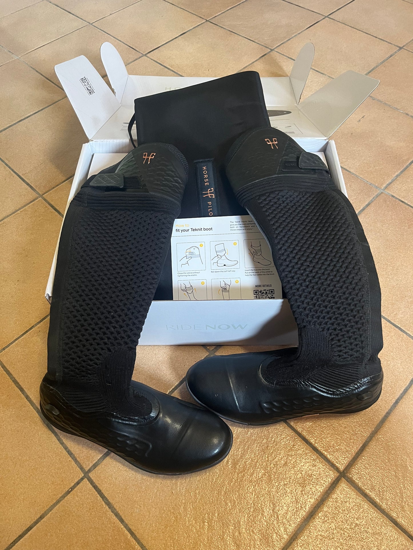 TEKNIT BOOT • Botte d'équitation femme