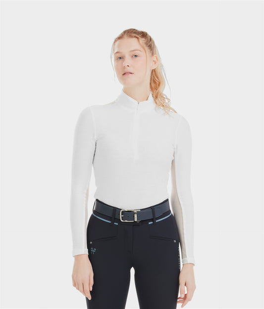 Suntech White • T-shirt manches longues