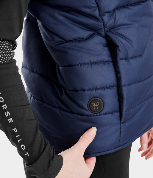 E-Kelvin • Heated sleeveless down jacket
