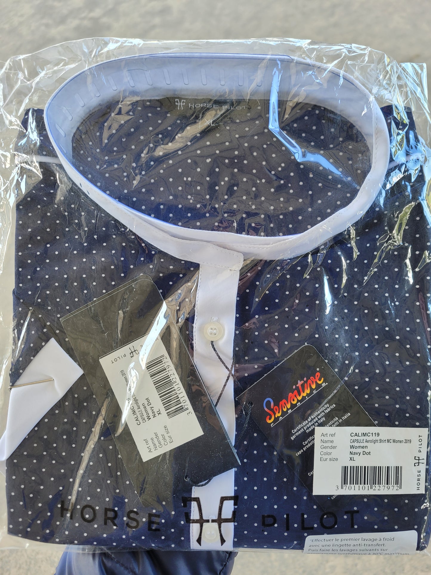 AEROLIGHT • chemise manches courtes concours femme