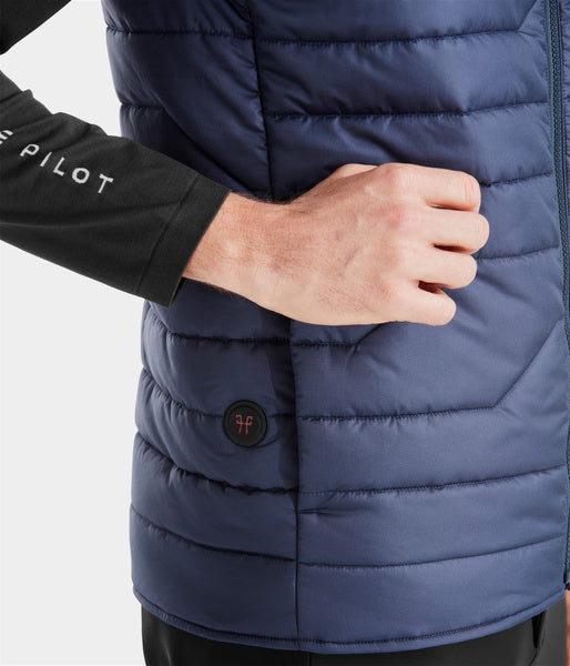 E-Kelvin • Heated sleeveless down jacket