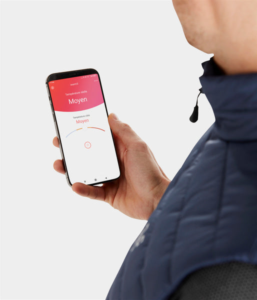 E-Kelvin • Heated sleeveless down jacket