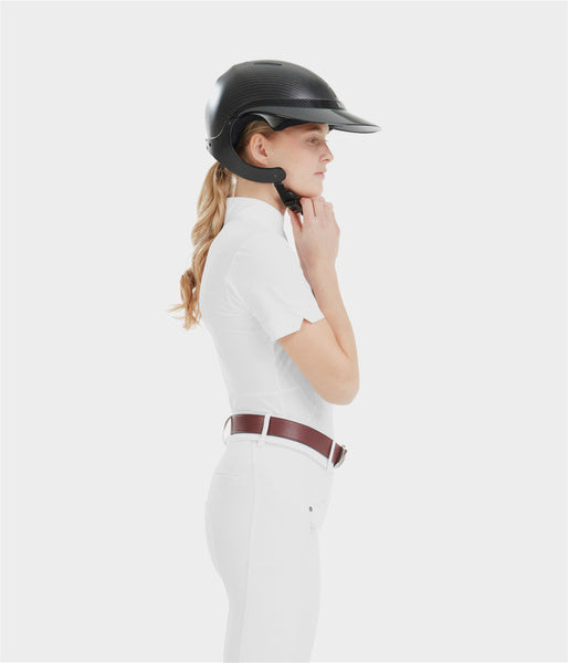 Monica • Chemise manches courtes concours équitation femme