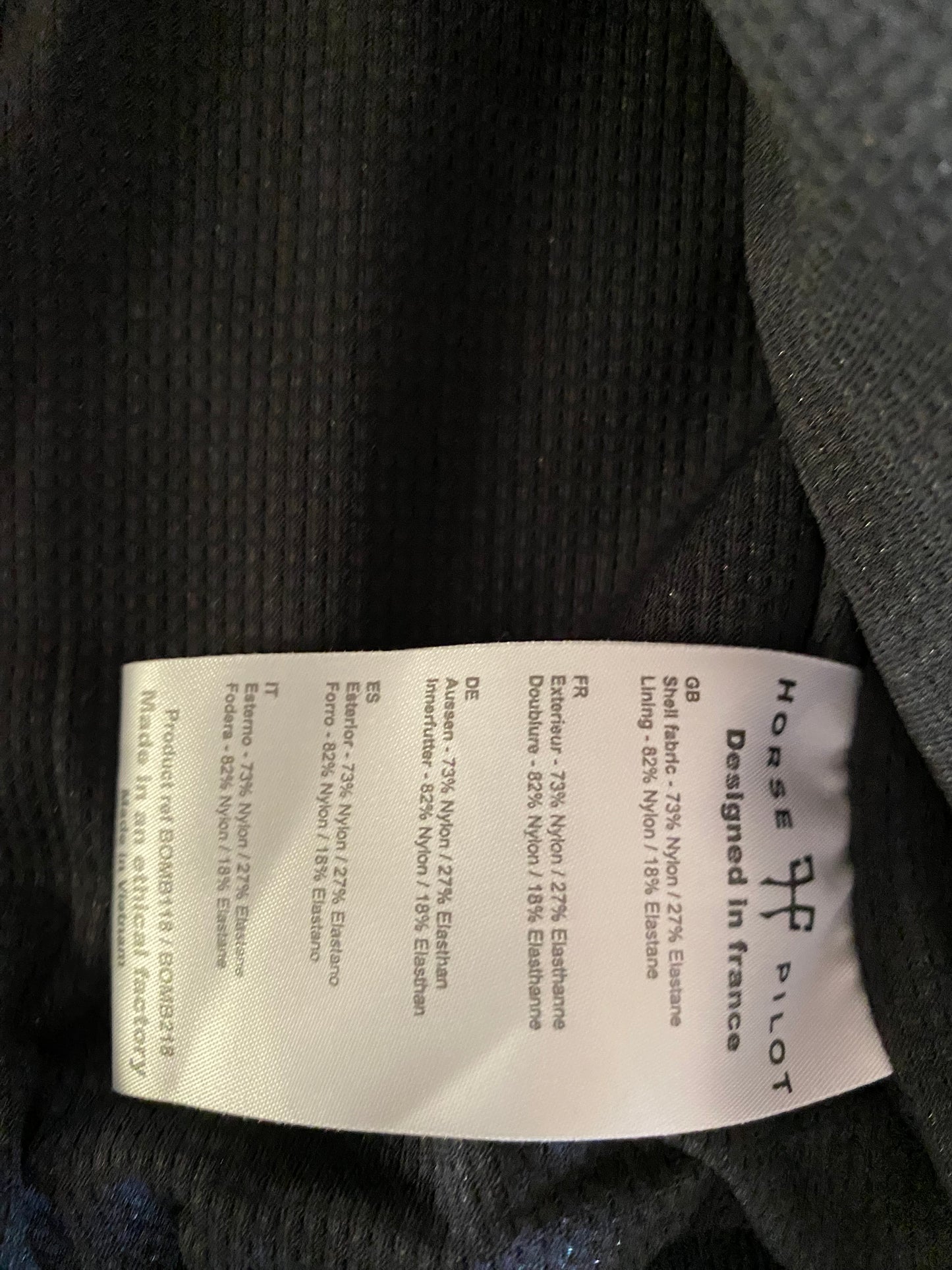 BOMBERS - Compatible Airbag • blouson d'équitation femme