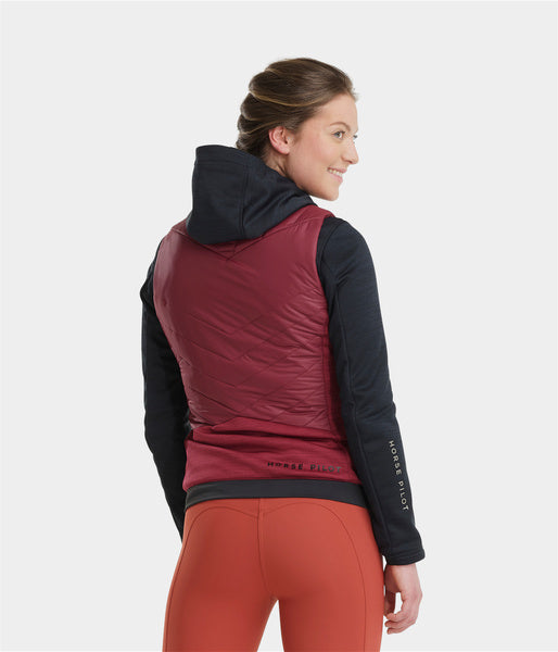 RIDER VEST • Sleeveless down jacket for women