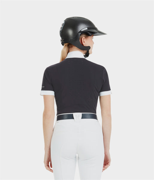 Monica • Women's short-sleeved horse riding competition shirt