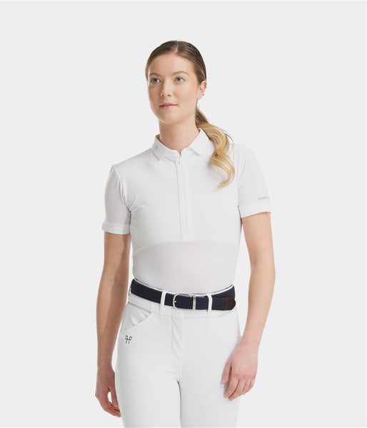 Aeromesh • Women's horse riding polo shirt