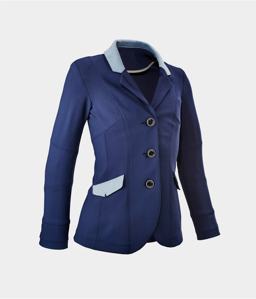 VESTE ÉQUITATION FILLE POUR LES CONCOURS HIPPIQUES•